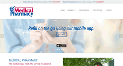 Desktop Screenshot of medicalpharmacyla.com